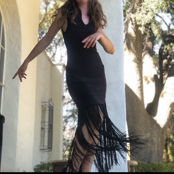 Amazing Vintage Fringe “let’s Dance” Dress💃🏻💃🏿 - Picture 2 of 11